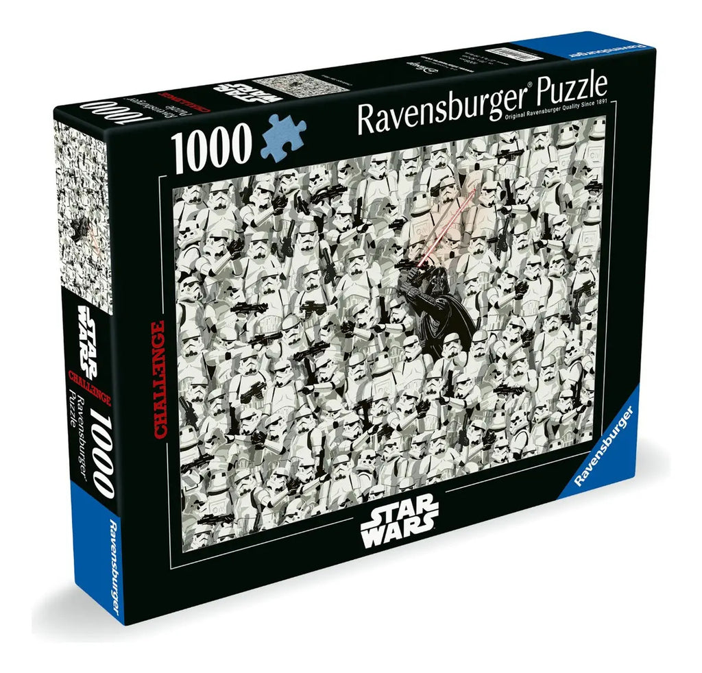 Rompecabezas Star Wars 1000 Piezas | Ravensburger | Puzzle Corte Preciso Y Acabado Antirreflejante