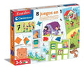 Kit 8 Juegos En 1 Clementoni
