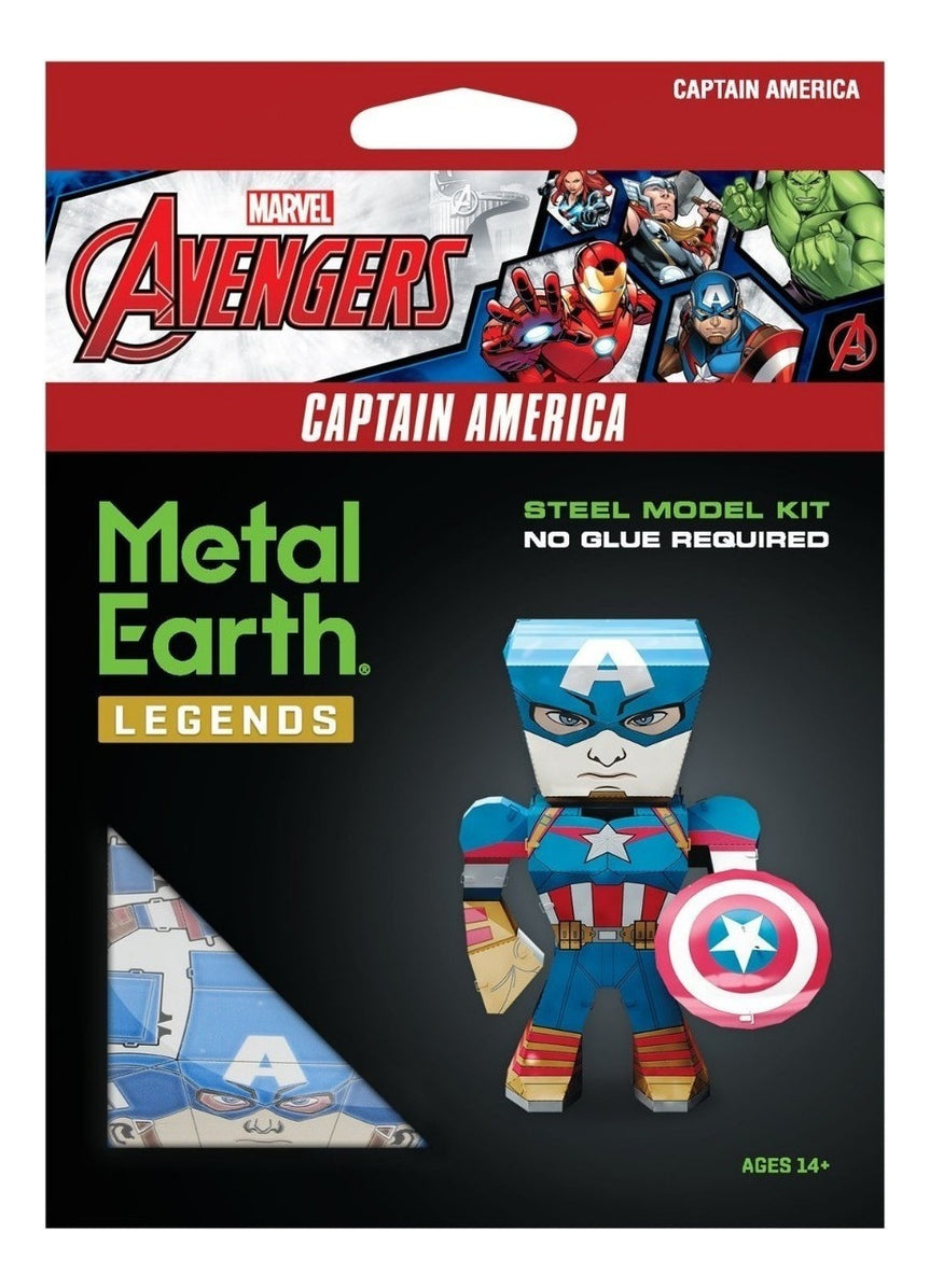 Fascinations Capitán América Marvel Legends Rompecabezas 3d