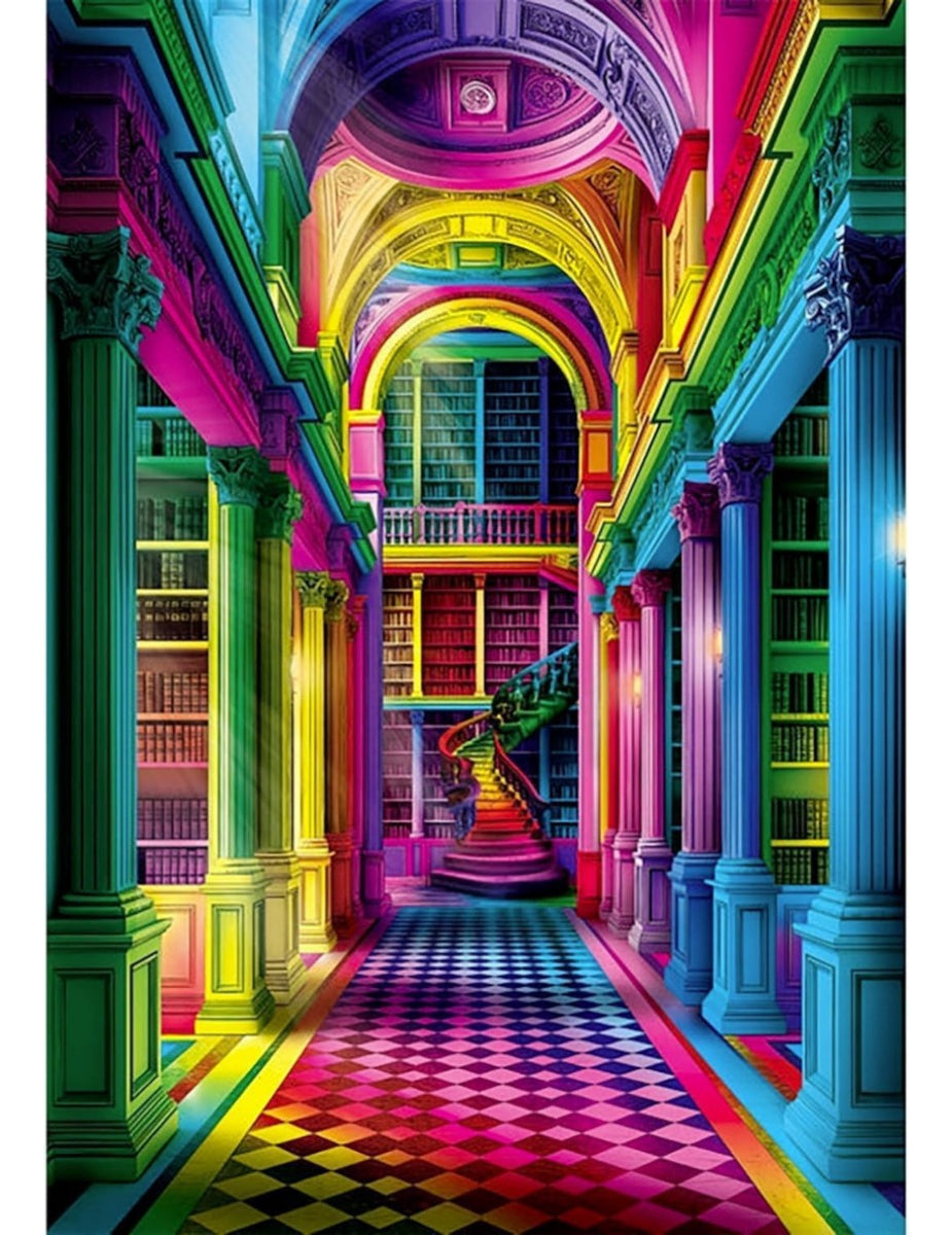 Rompecabezas Colorboom Athenaeum Compact  Clementoni 1000 Pz