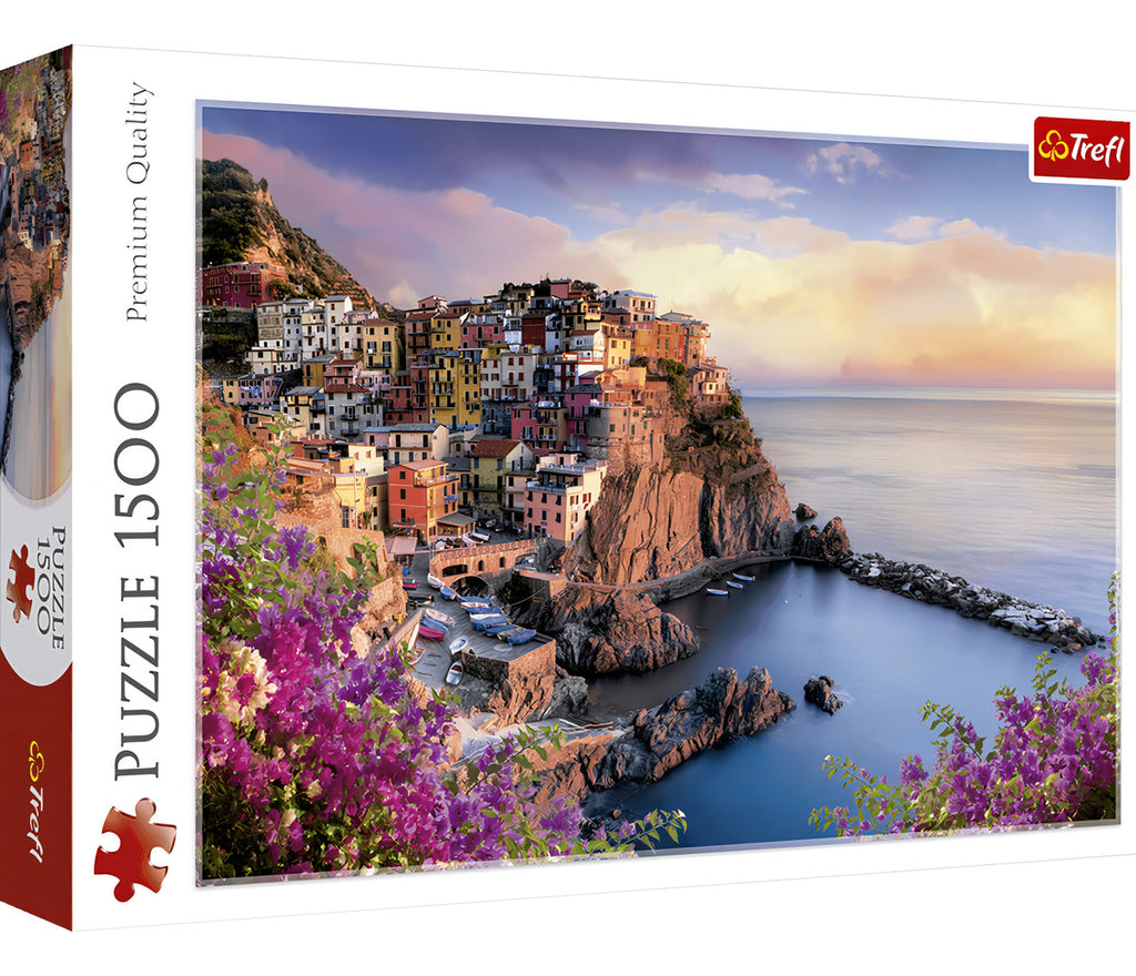 Rompecabezas 1500 Pzas Vista De Manarola, Italia Trefl