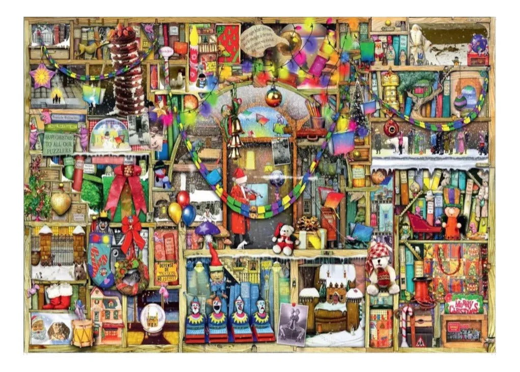Rompecabezas Ravensburger El Armario Curioso Navidad 1000 Pz