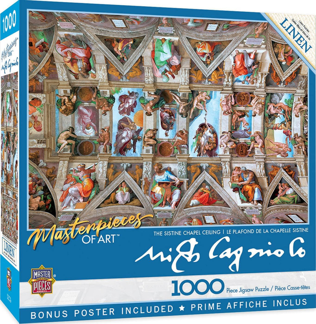 Rompecabezas Masterpieces - Sistine Chapel 1000 Pzs