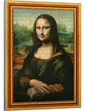 Rompecabezas Da Vinci Mona Lisa Marco Impreso Trefl 500 Pzs