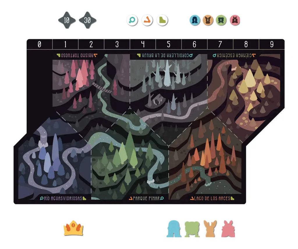 Unstable Games TeeTurtle CRYPTIDS Clásica TEETC0101ES Español