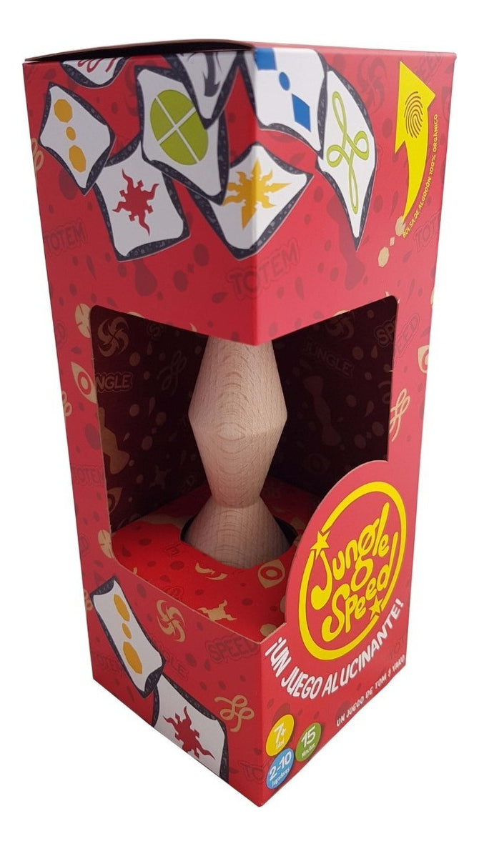 Juego De Mesa Jungle Speed De Asmodee  Reflejos Y Velocidad  Incluye 70 Cartas, Tótem, Bolsa Y Reglamento  Diversión Para Familia Y Amigos