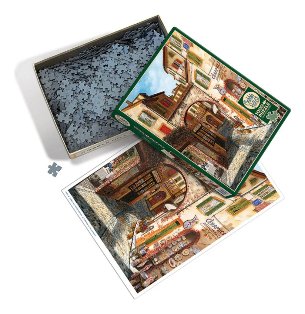 Rompecabezas Ceramica Cobble Hill 1000 Piezas