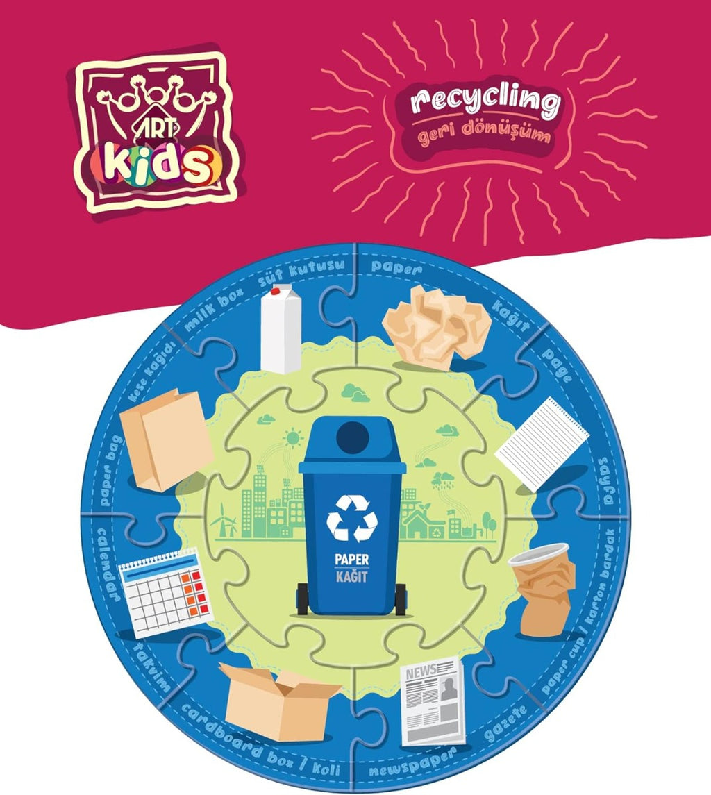 Art Kids Juego Educativo Preescolar Reciclaje  5832