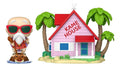 Funko Pop! Town: Dragon Ball - Master Roshi At Kame House