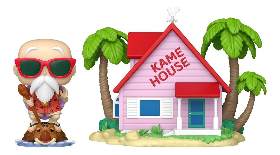 Funko Pop! Town: Dragon Ball - Master Roshi At Kame House