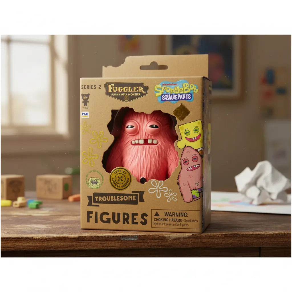 Figura Vinil Fuggler Spongebob Patricio Estrella Toublesome