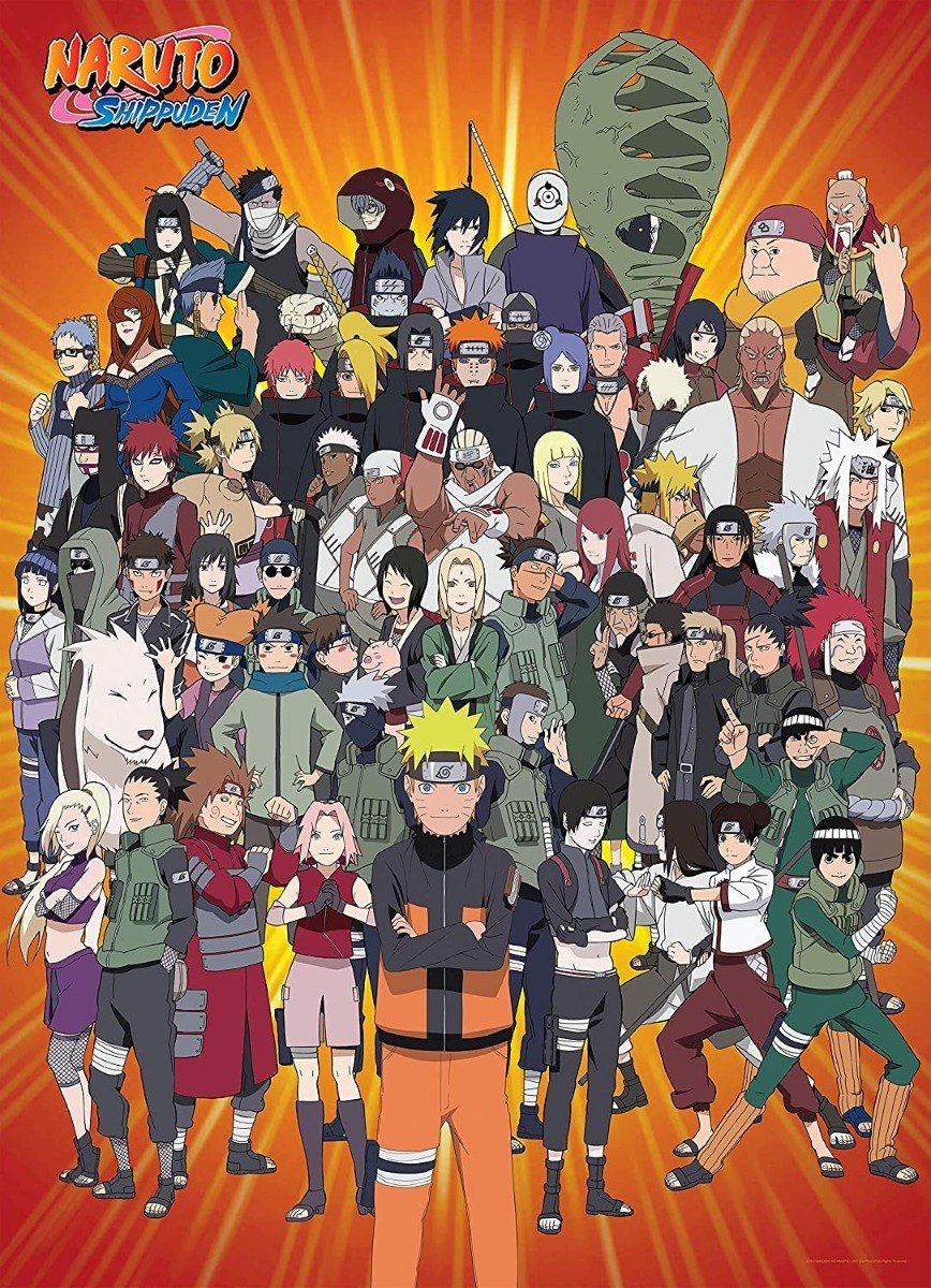 Naruto Rompecabezas 1000 Piezas Nunca Olvides A Tus Amigos