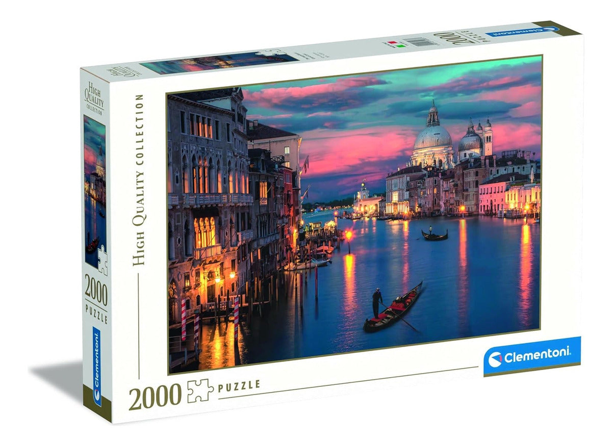 Rompecabezas 2000 Piezas Atardecer En Venecia Clementoni