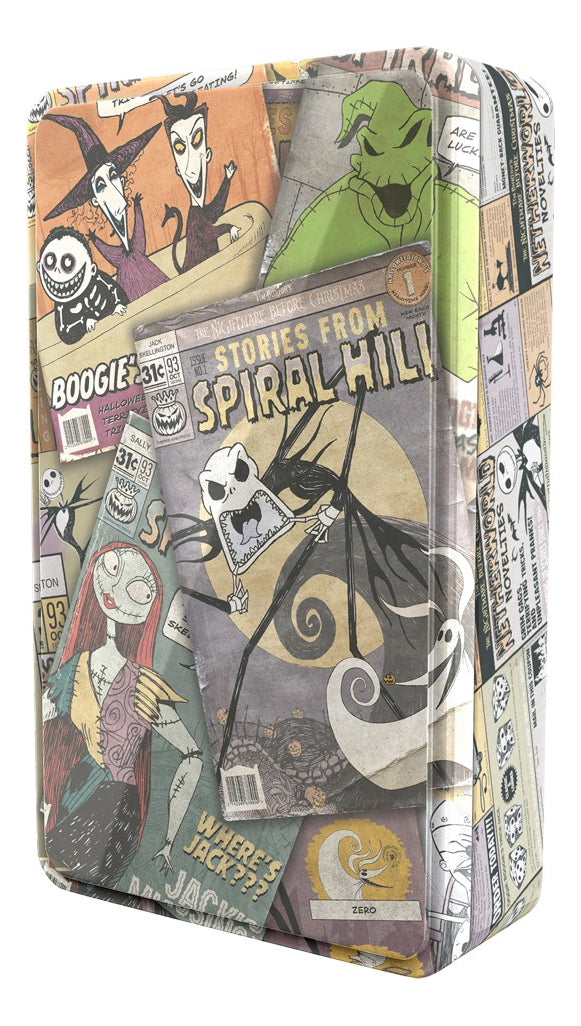 Rompecabezas The Nightmare Before Christmas 300 Piezas En Lata Coleccionable | Puzzle Disney Tim Burton Edición Especial