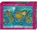 Heye Sara Drake: Mundo Miniatura Rompecabezas 2000 Piezas