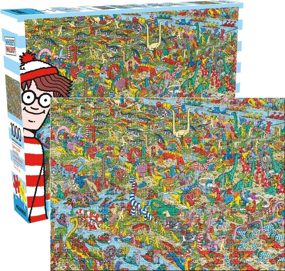 65331 ¿dónde Está Wally? Dinos Aquarius Rompecabeza 1000 Pzs