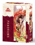 Art Puzzle 5346 Rompecabezas  bailando con peces Panorama 1000 piezas
