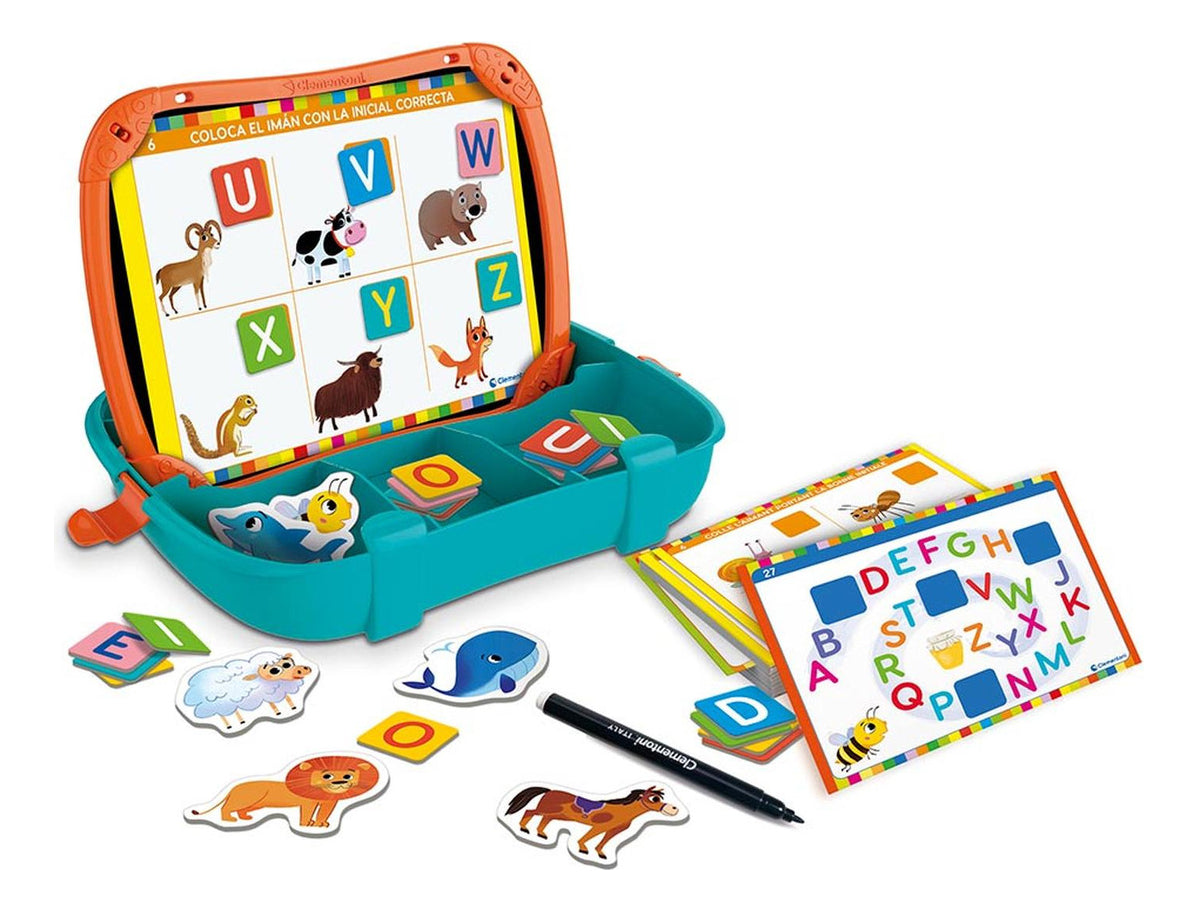 Clementoni Juego Educativo Maletín Magnético Alfabeto Y Anim