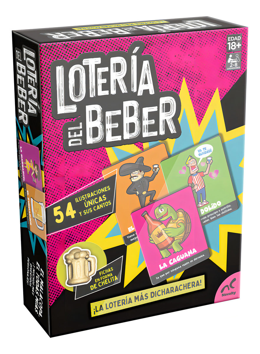 Lotería Del Beber Juego De Fiesta Para Adultos