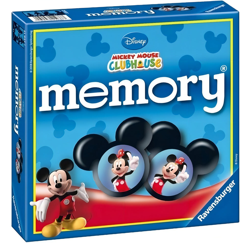 Memoria Club De Mickey Mouse Ravensburger 72 Cartas 36 Pares
