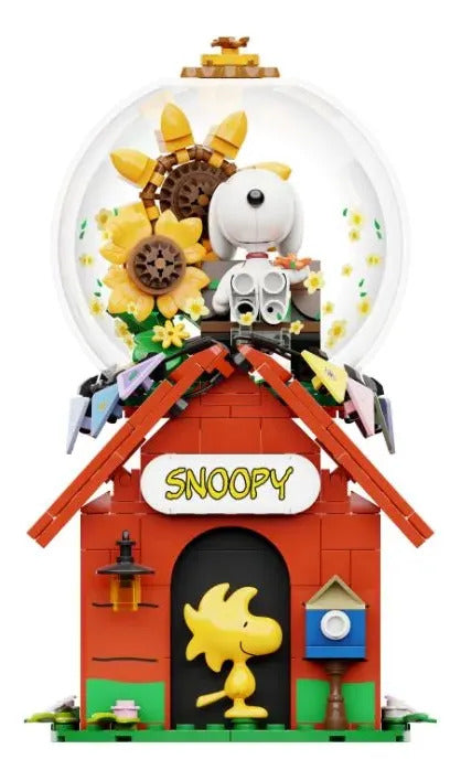 Juego Construcción Pantasy Peanuts Snoopy Red House 243 Pzs