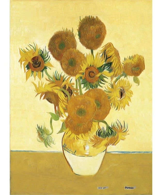 Rompecabezas Pintoo Van Gogh Girasoles 150 Piezas Miniatura 14+