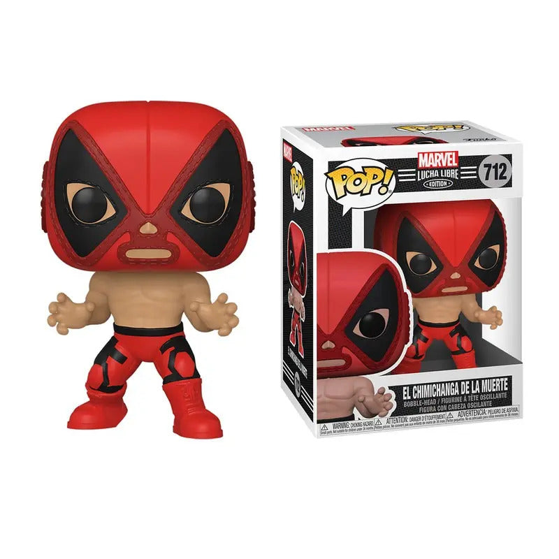 Pop! Marvel: Luchadores - Deadpool La Chimichanga de la Muerte Funko