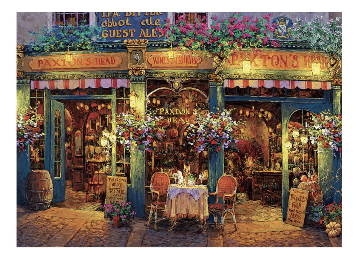Rompecabezas Encuentro Con Flores En Londres 1000 Pz Cobble Hill Flowers In London