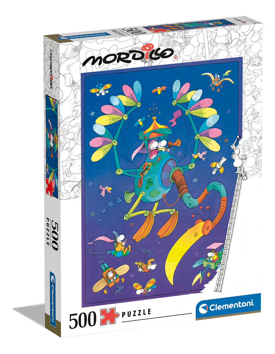 Clementoni Mordillo El Viaje Rompecabezas 500 Piezas 35133