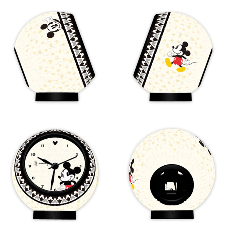 Rompecabezas 3d Reloj Mickey Clásico 145 Piezas De Plástico