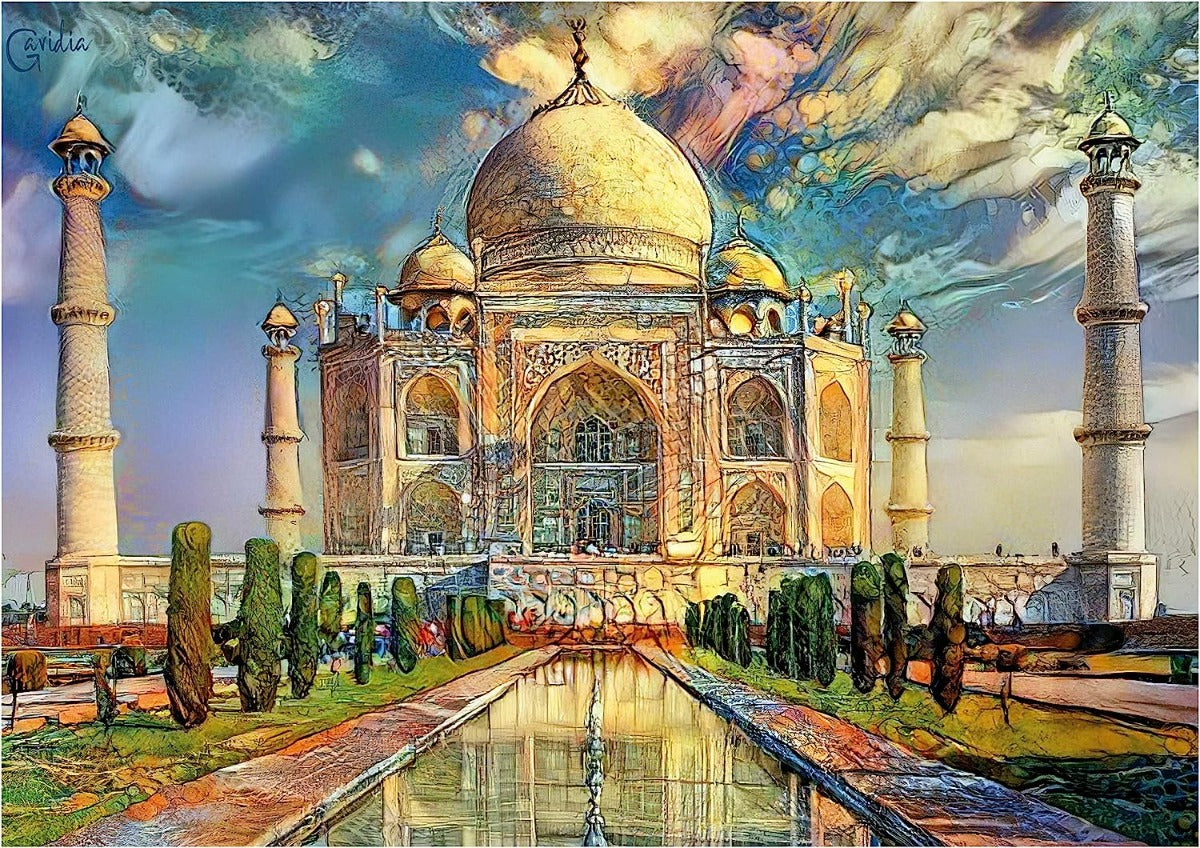 Taj Mahal India Rompecabezas 1000 Piezas Educa