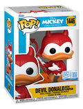 Funko Pop! Mickey And Friends Devil Donald With Pumpkin