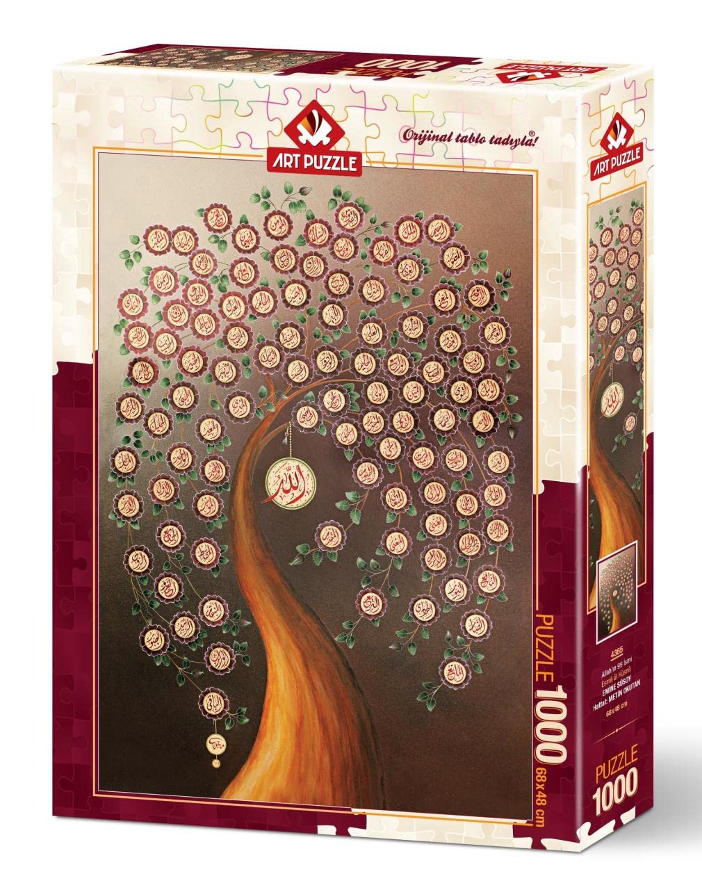 Art Puzzle Heidi Heidi4365 1000 Piezas ESMA Ül Hüsna, Multicolor