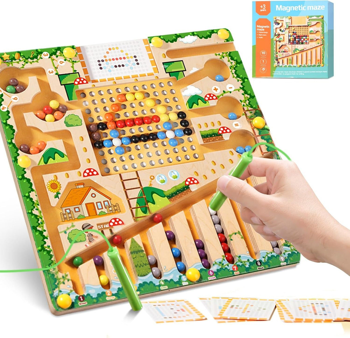Magnetic Maze Tablero Magnético De Actividades