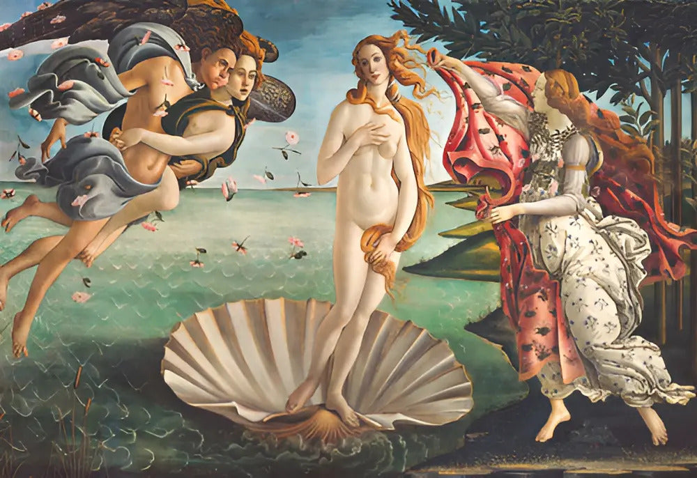 Rompecabezas El Nacimiento De Venus 2000 Pz Clementoni Italy