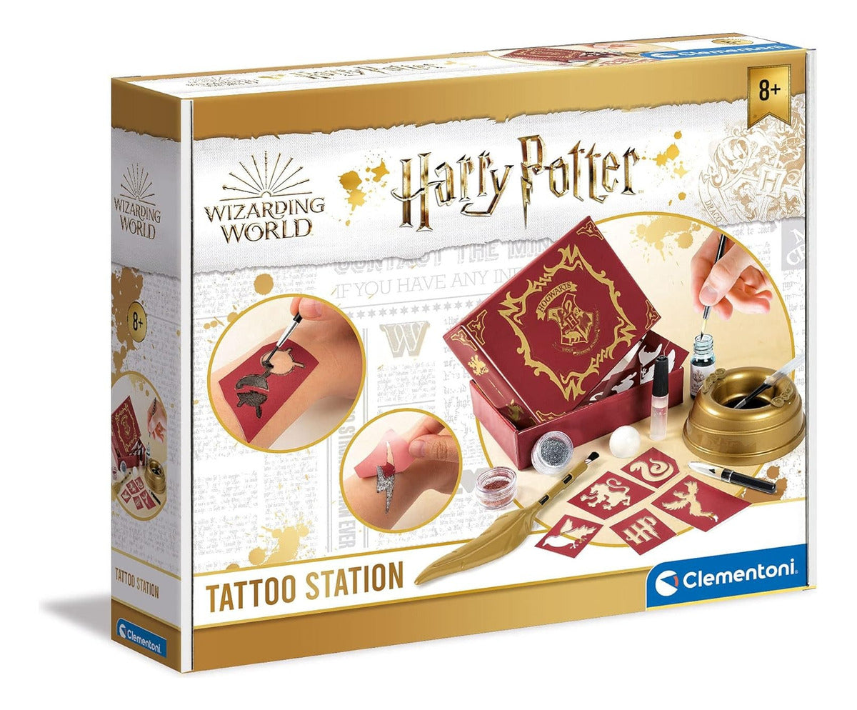 Clementoni Juego De Tatuajes - Harry Potter Infantil