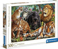 35126 Felinos Salvajes Rompecabezas Clementoni 500 Piezas