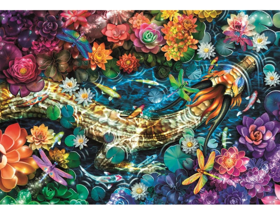 Rompecabezas Koi River Compact Clementoni 1000 Piezas