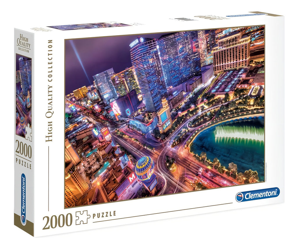 Rompecabezas Clementoni High Quality Collection Las Vegas 32555 De 2000 Piezas