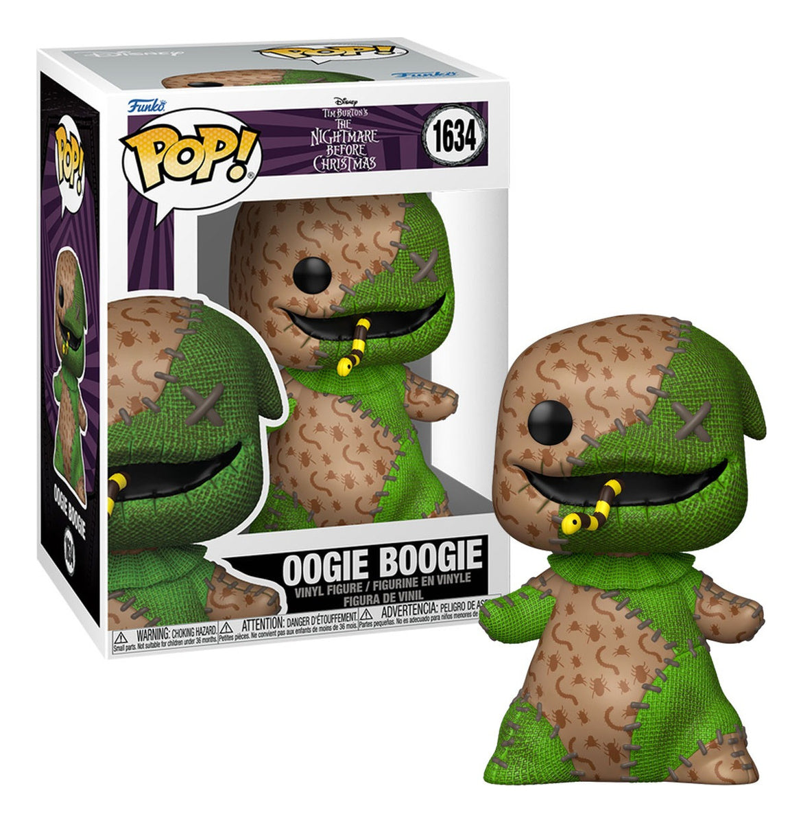 Funko Pop Disney: Mundo De Jack Patchwork - Oogie Boogie