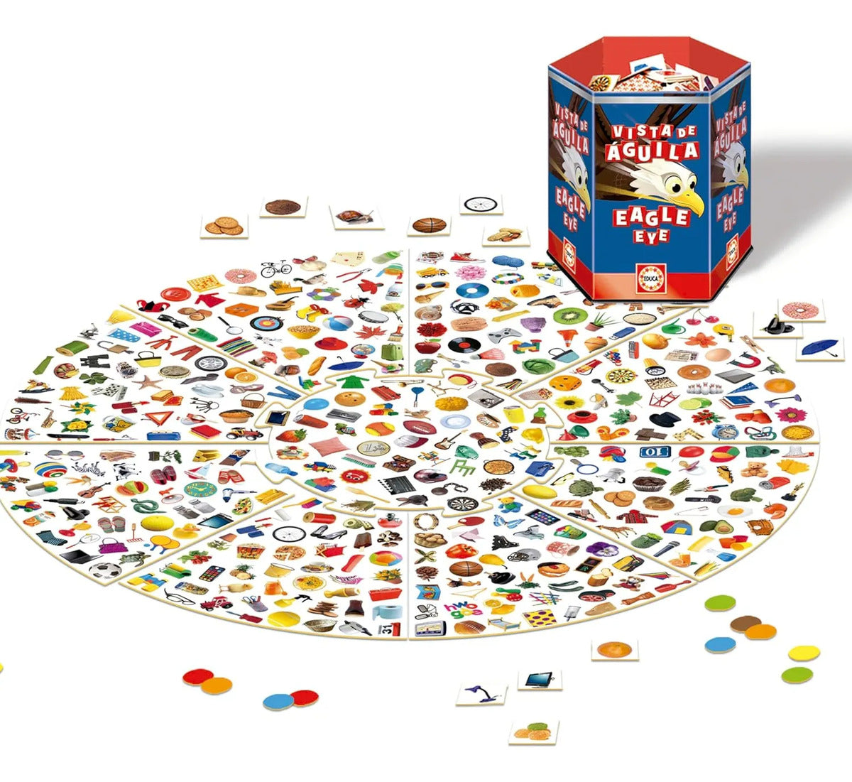Juego De Mesa Vista De Aguila Educa 400 Imágenes