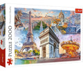 Fin De Semana En París Trefl Rompecabezas 2000 Piezas 27125