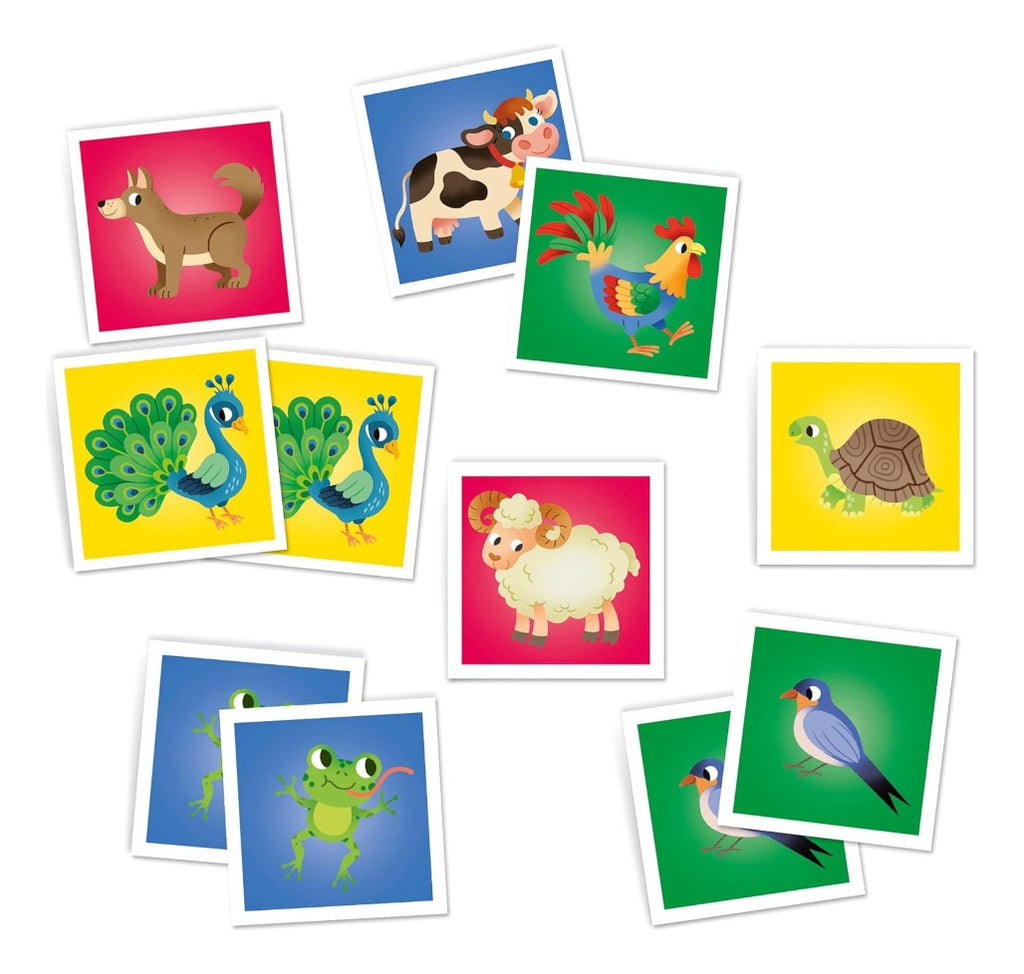 Clementoni Memo Animales De La Granja, Juego Educativo