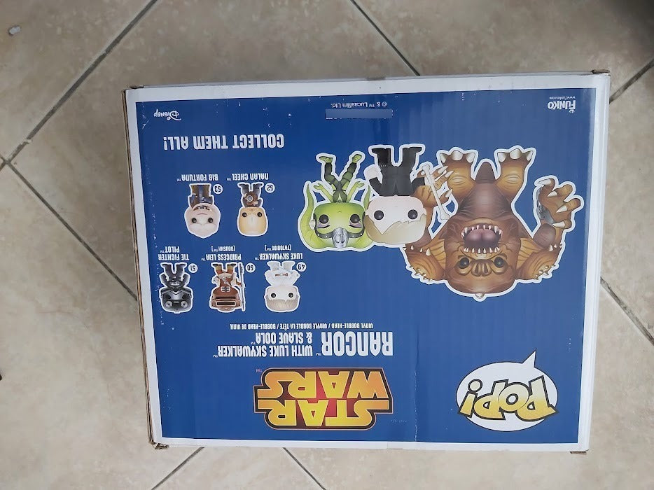 Rancor Luke Skywalker Slave Oola Fuko Pop Px Previews