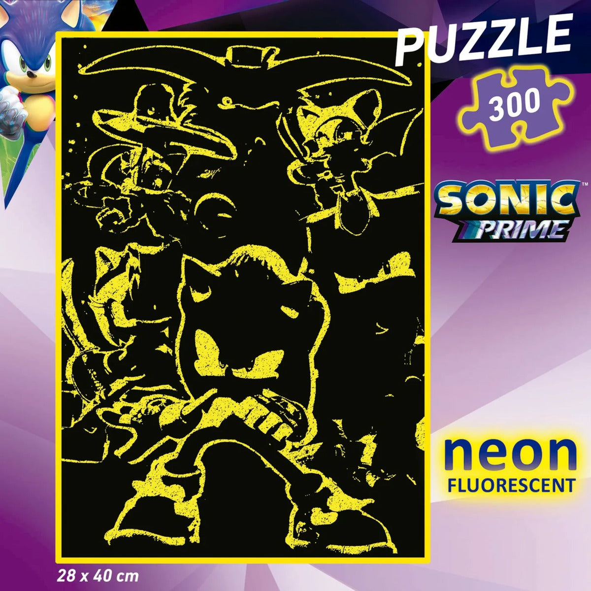 Rompecabezas Sonic Prime  Neon  300 Piezas Educa