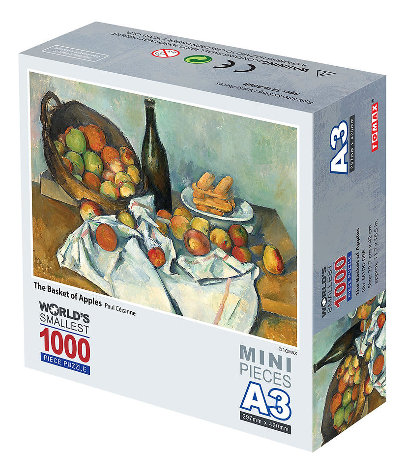 The Basket Of Apples Cézanne Mini Rompecabezas 1000 Pzs