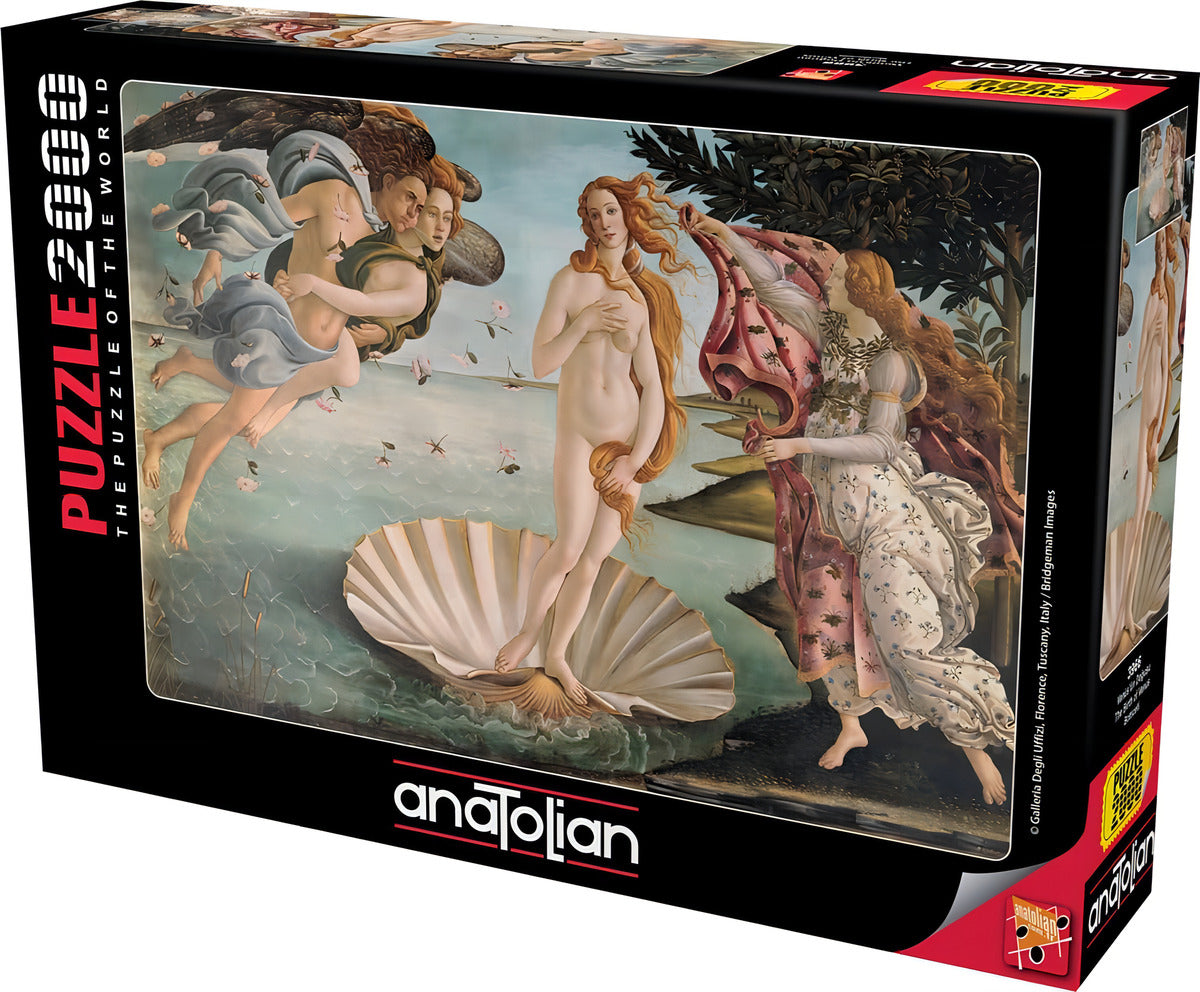 Rompecabezas Nacimiento De Venus 2000 Pz Anatolian Arte