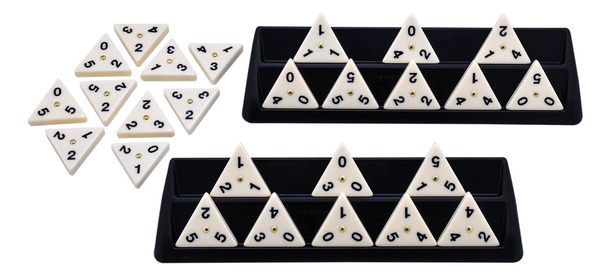 Triominos Deluxe Juego De Mesa Goliath
