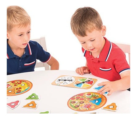 Juego Asociación Formas Pizza, Pizza! Orchard Toys