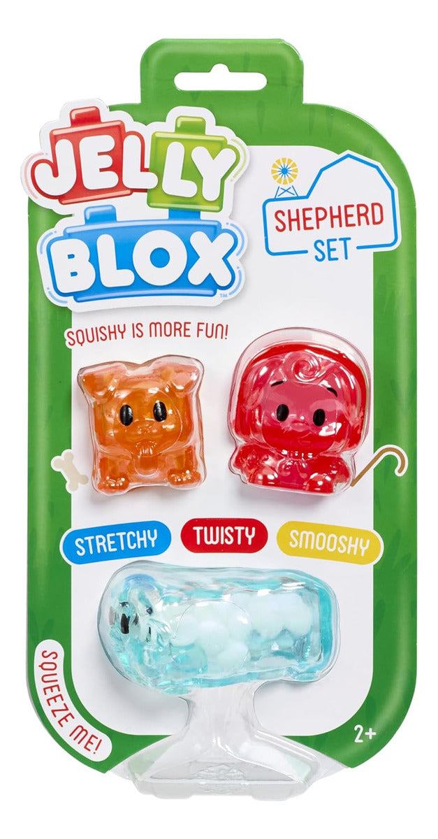 Juego De Bloques Jelly Blox Personajes Pastor, Perro, Oveja